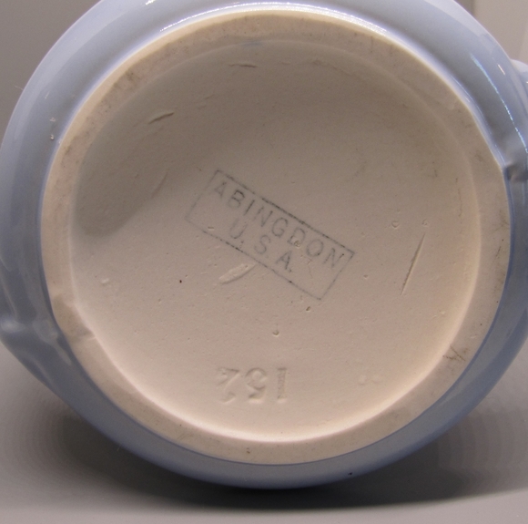 Vintage Abingdon Vase Cornflower Blue 9" - Picture 3 of 10